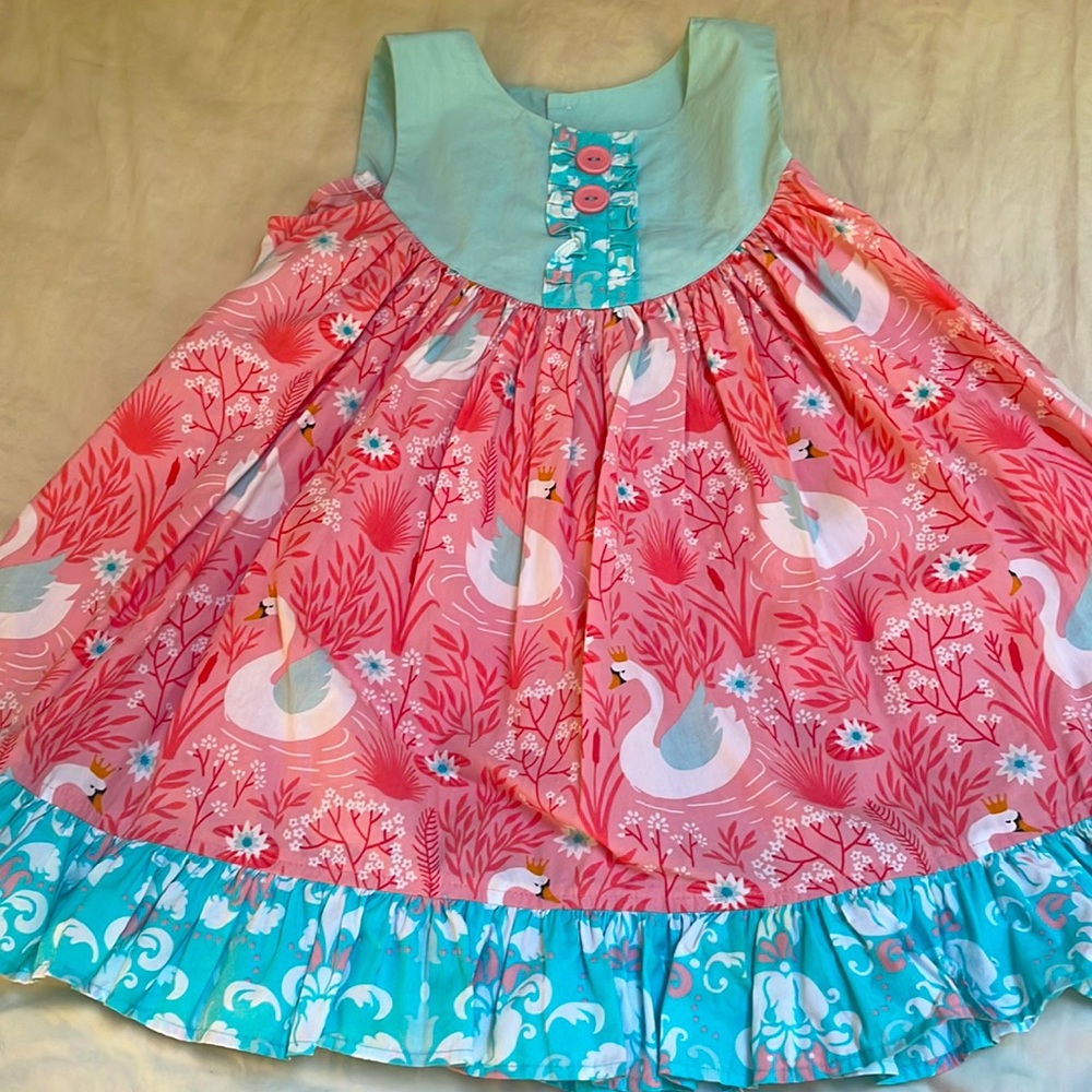 Eleanor Rose Swan dress